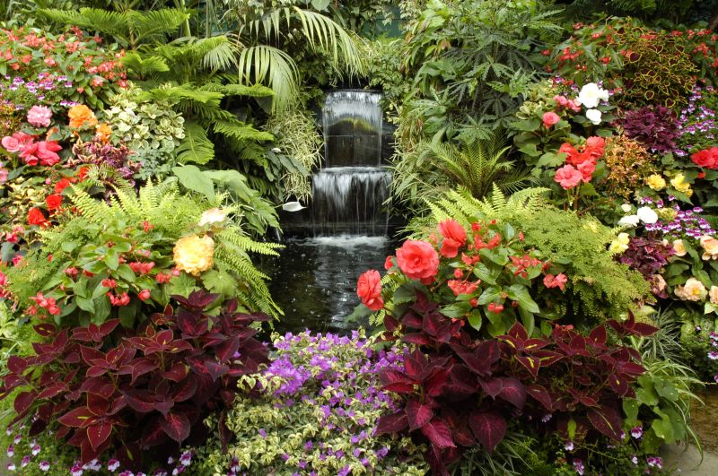 Garden Fountain Installation in Honolulu, HI