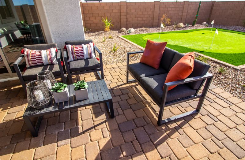 Patio Brick Installation in Boston, MA