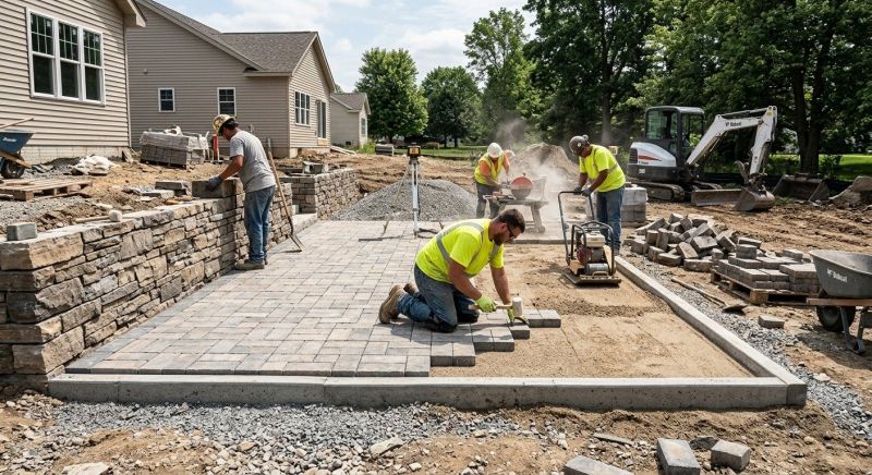 Pavers Construction in Fairfield County, CT