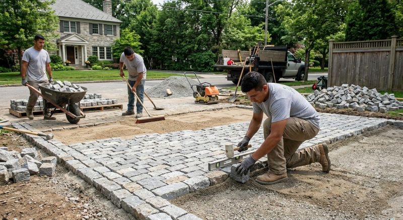 Porch Pavers Installation in Fairfield County, CT
